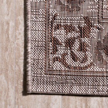 Jerash Ornate Medallion Indoor/outdoor Area Rug